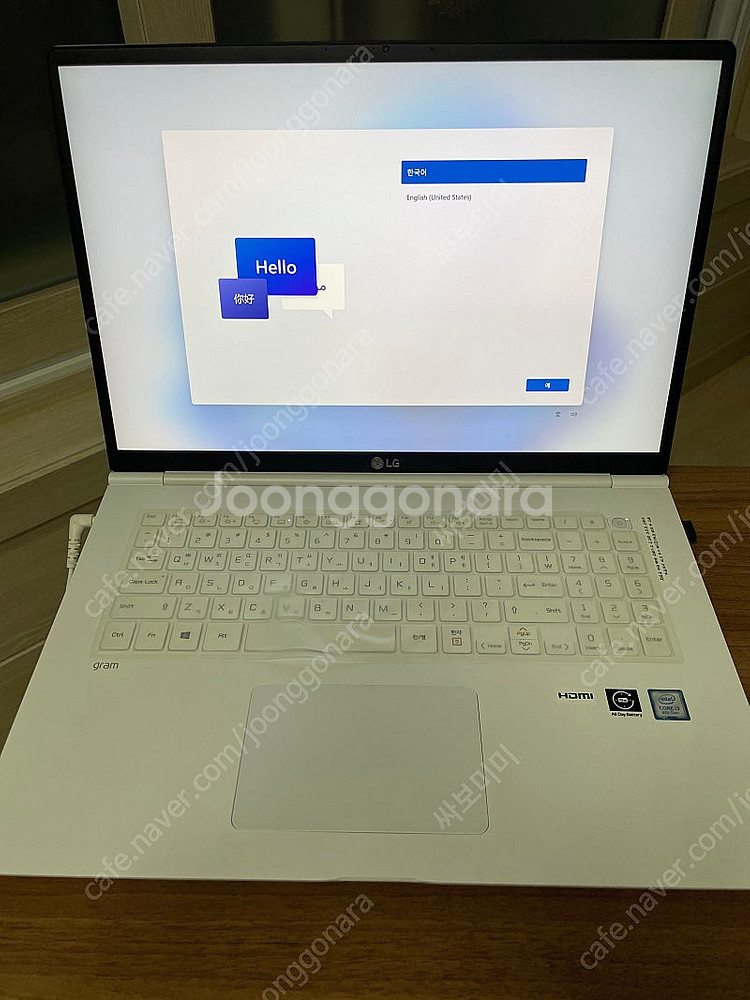 LG 그램 17ZD990-GX30K / 19년식 17인...--0