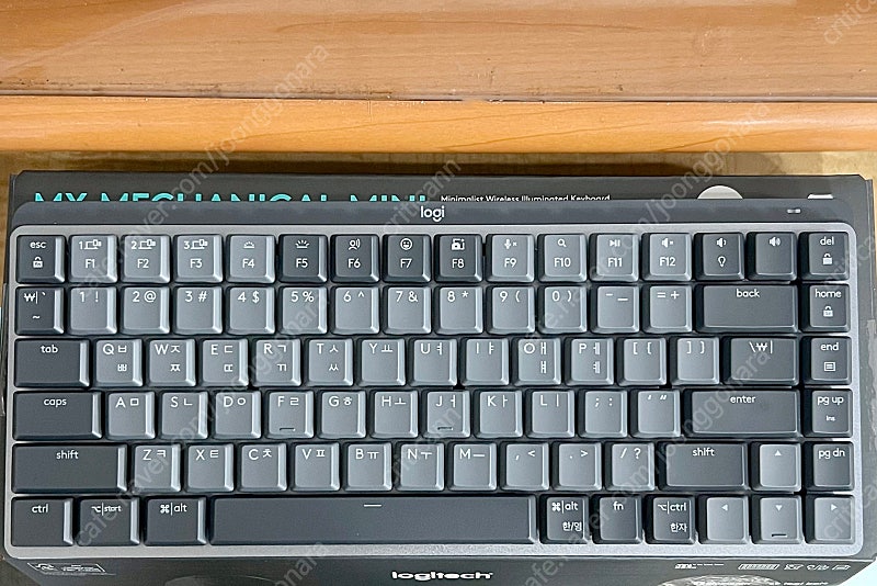 [ 키보드 ] logitech 로지텍 MX mechanical Mini + 로지 볼트