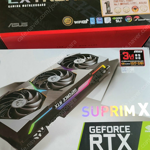 Rtx3070ti 슈프림x 풀박스