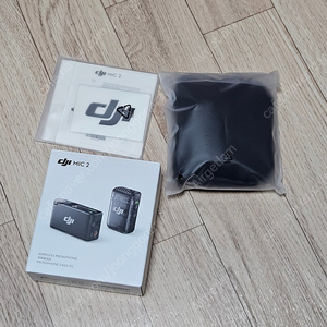 dji mic2(1 TX + 1 RX) 팝니다