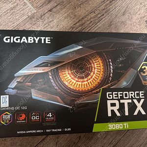 기가바이트 RTX 3080ti gamimg 12g d6x 쓰리팬 팝니다