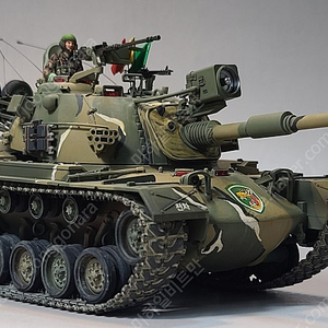 프라모델 도색작 1/35 M48A5 패튼전차 개수작입니다.