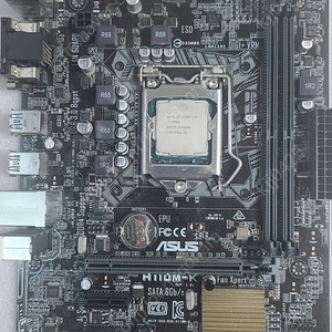 i5-7500 / 아수스 H110M-K 판매합니다.