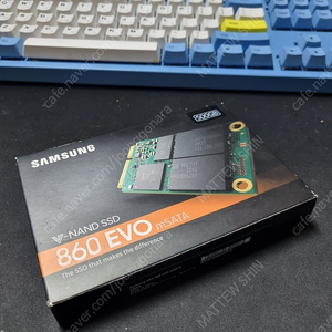 SSD) 삼성 860 EVO m.2 sata 500g 미개봉