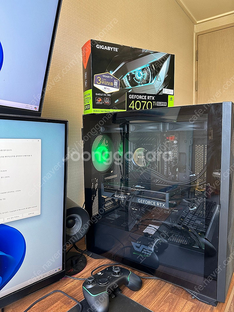 4070ti super 장착 게이밍 pc 모니터 팝니다...--0