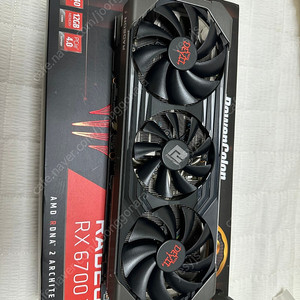 rx6700xt 라데온그래픽카드 레드데빌