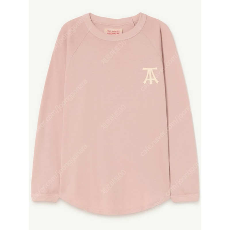 타오 레터링 티셔츠 핑크8