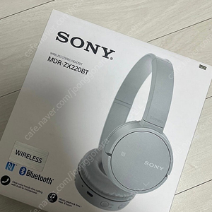 소니 sony 블루투스 헤드셋 소니 mdr-zx220bt 비닐까지붙어있는 새것(사진추가)