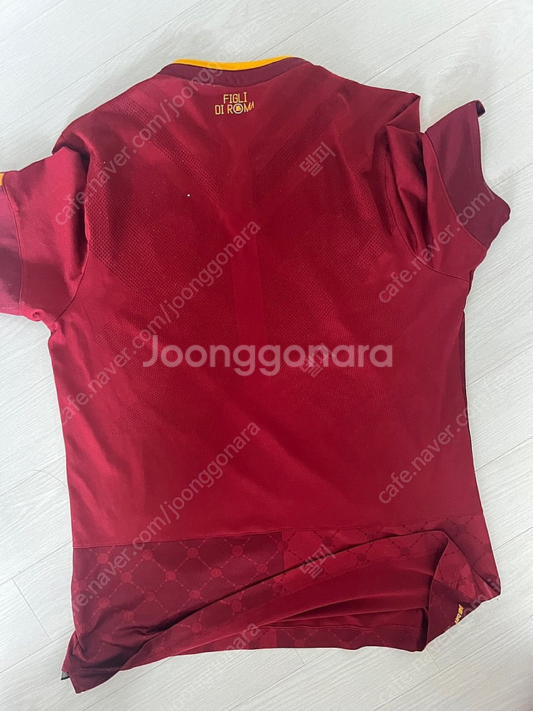 22-23 as로마 홈 어센틱 유니폼 XL 쇼트 무료로...--2