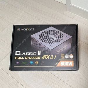 마이크로닉스 Classic II 풀체인지 600W 80PLUS BRONZE ATX3.1 파워