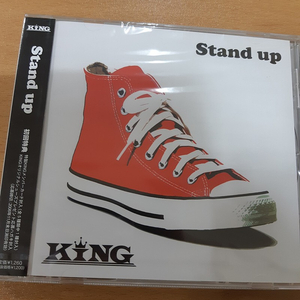 KING CD Stand up 킹 음반 미개봉 J-POP 락