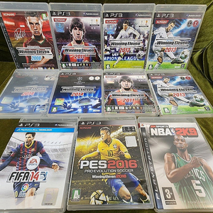 PS3 플스3 위닝, NBA 등 스포츠게임 11장 일괄판매