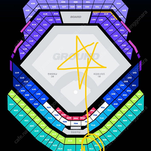 최강야구 4층 지정석 2연석 최저가 양도합니다!
