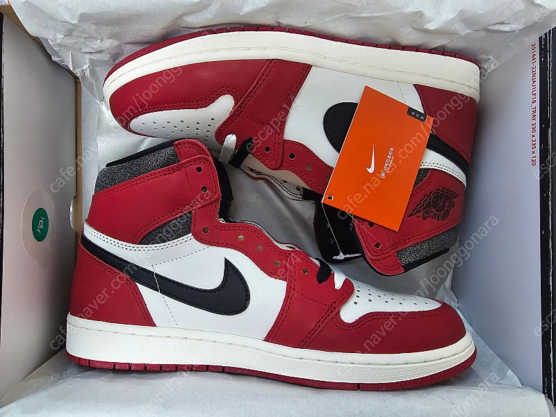 Jordan 1 Retro High OG Chicago 나이키 조던 1 시카고(DZ5485-612) 나이키 코리아