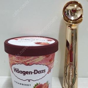 [미개봉] 하겐다즈 아이스크림 골드 스쿱 스푼 팝니다. 한정판