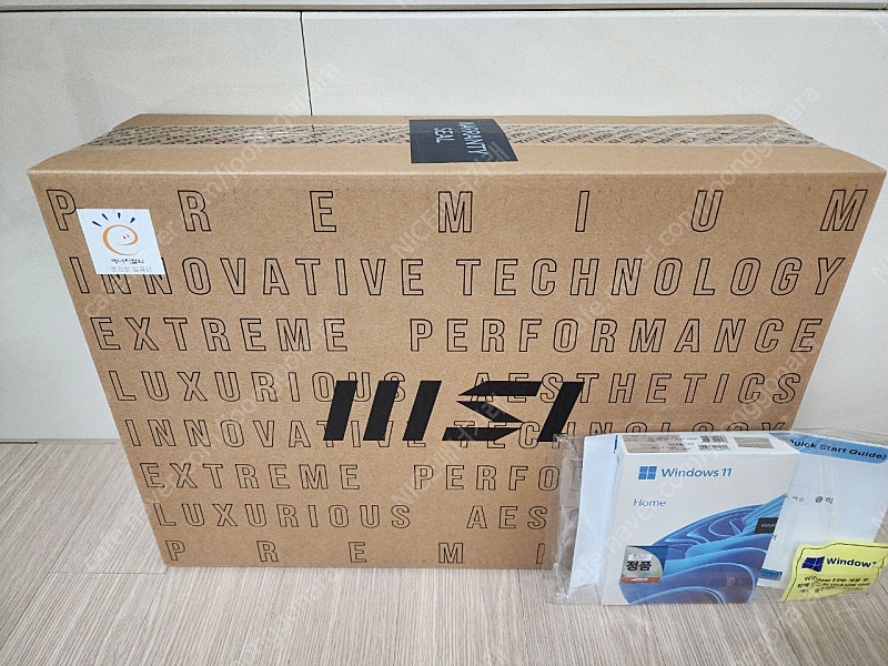 MSI 프레스티지 16 Studio A13VF 크리에이터 노트북 i7 RTX4060 미니 LED 1TB 16GB WIN11 (미개봉)