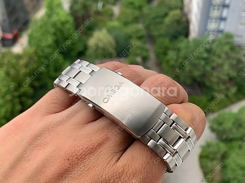 오메가 씨마스터 다이버300 신형 청판(러버밴드포함)--5