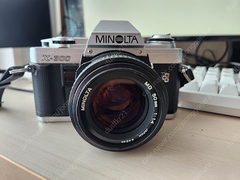 미놀타 x-300 50mm 1.4