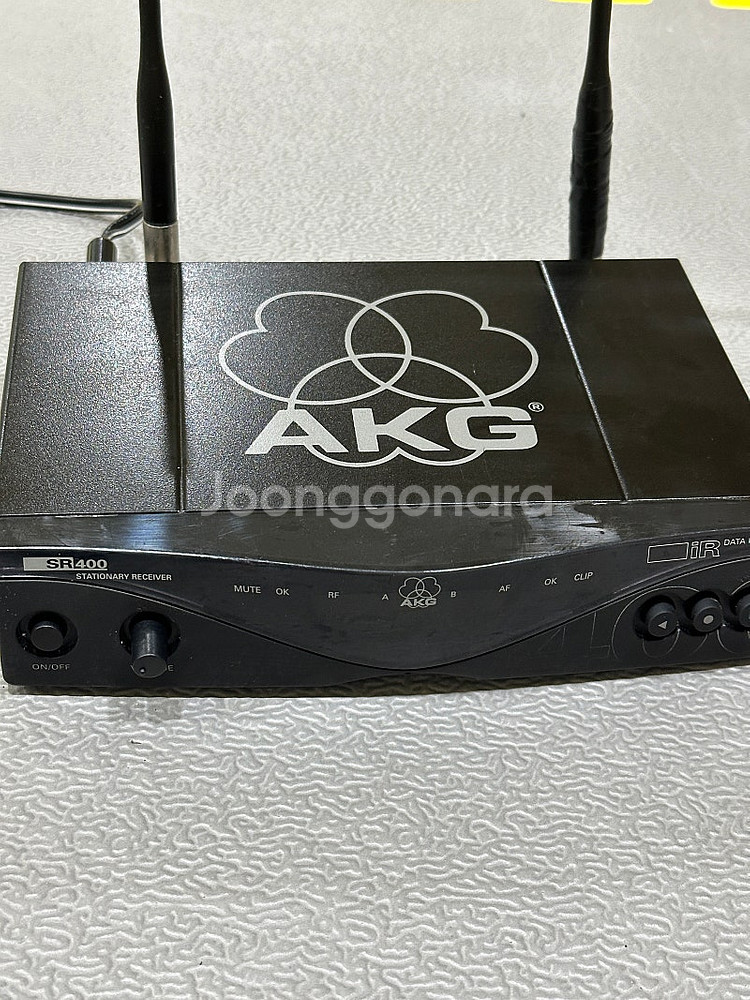 AKG 무선마이크 송수신기 SR400/PT400--0