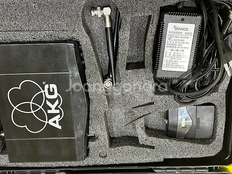 AKG 무선마이크 송수신기 SR400/PT400--8