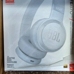 JBL LIVE 670nc 블랙, 화이트 새상품 팝니다