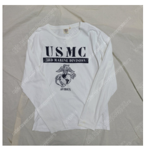 아비렉스 USMC 긴팔 슬리브 티셔츠 XL (재고 소진시 까지 파격세일 재진행)상품 계속 업로드중 문의바람
