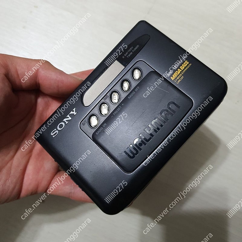 소니 워크맨 WM-FX77 카세트 부품용