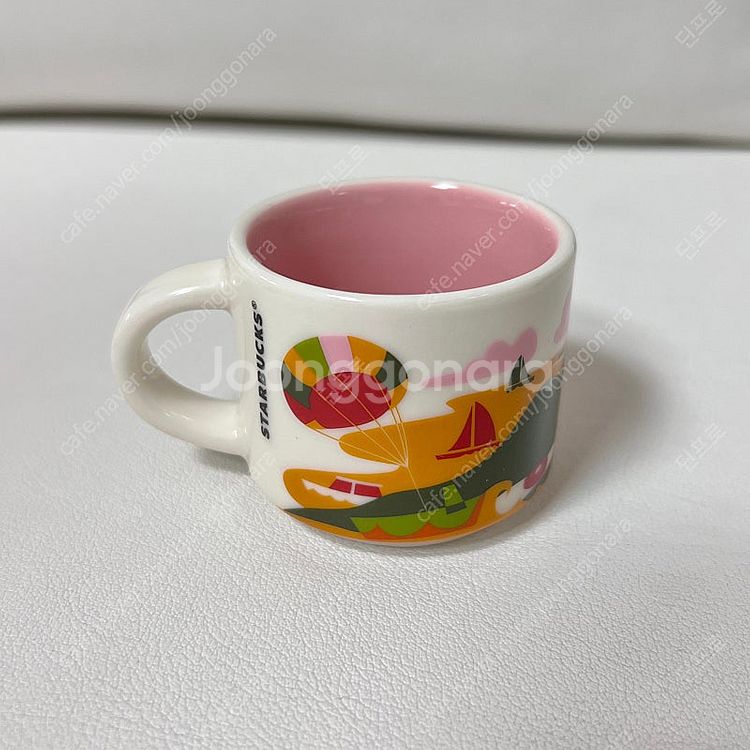 [새제품] 스타벅스 한정판 태국 파타야 에스프레소잔--2