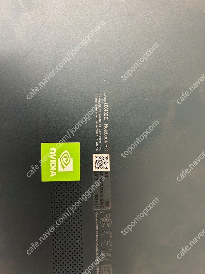 젠북 듀오 - 아수스 / 에이수스 / ASUS -(UX482E) 노트북 (i5 11th Gen, 16G, 512G, 듀얼모니터)