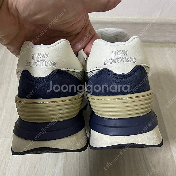 뉴발란스 574 클레식 레거시 네이비 블루 (230)--5