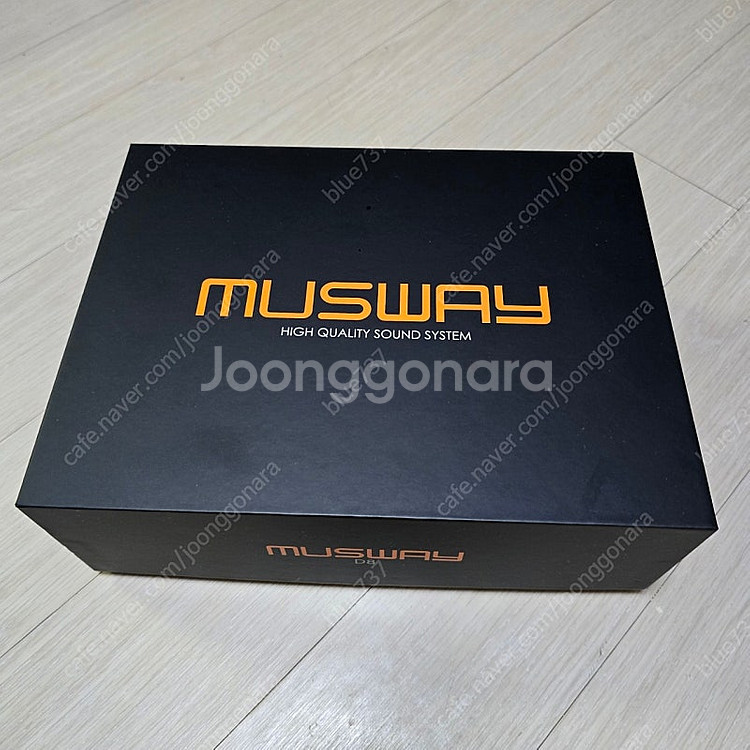 무스웨이 Musway D8 거의 신품 과 패시브--0