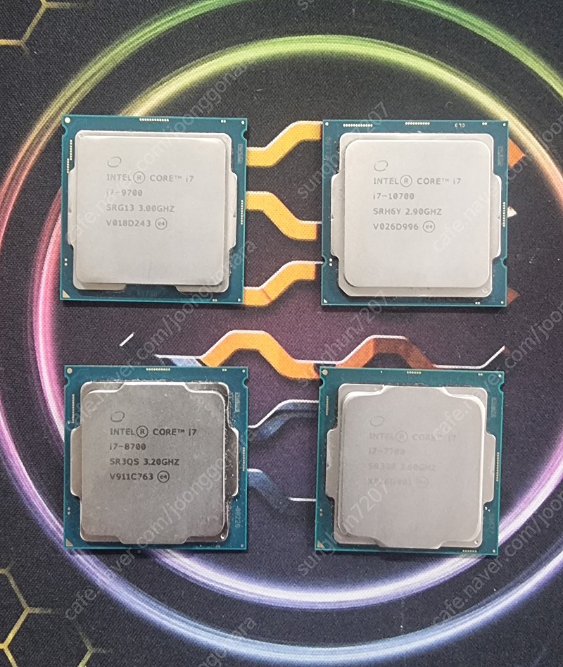 intel (cpu) i7-9700 i7-10700 i7-8700 i7-7700