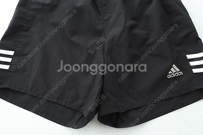 (M) 아디다스 반바지 팬츠 블랙 밴딩 트레이닝 한정판--3