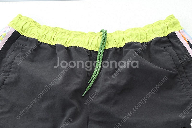 (XL) 아디다스 반바지 팬츠 컬러믹스 밴딩 불꽃 한정...--2