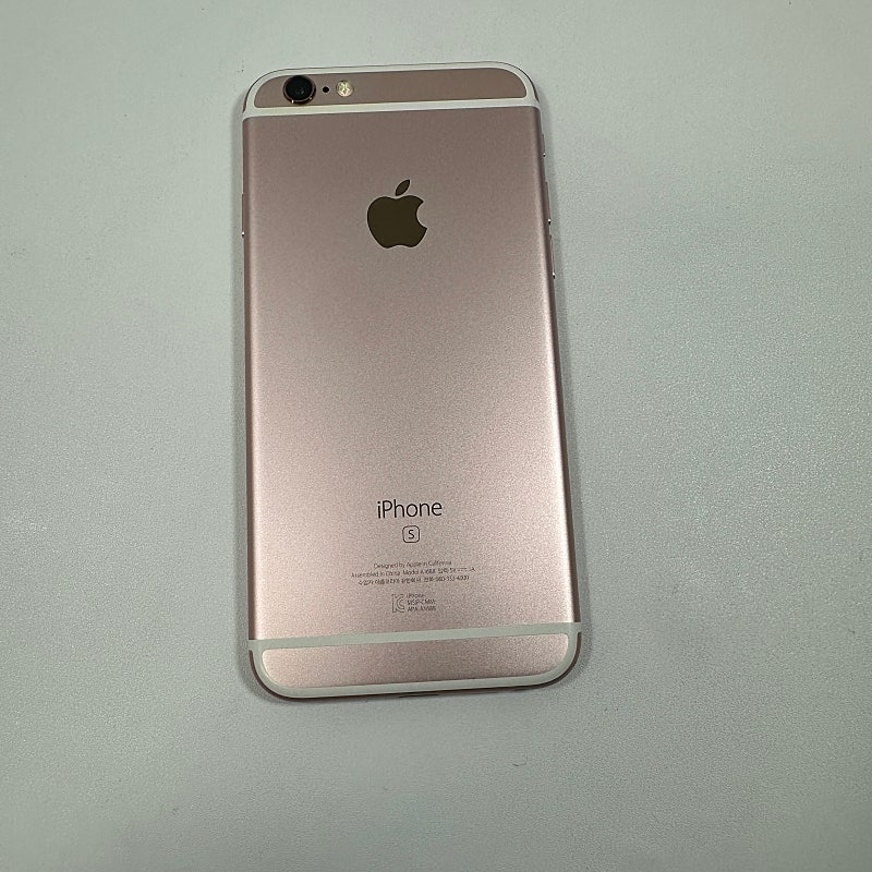 프리미엄 배터리93프로 정상작동 아이폰6S 핑크골드 64기가 13만 판매해요!