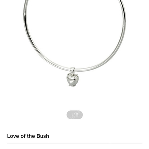 럽오브더부쉬 하트 뱅글 love of the bush heart cycle cuff 0사이즈