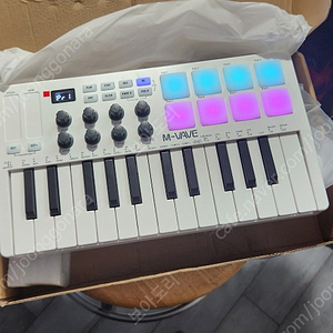 [새제품]M-Wave SMK-25 Midi keyboard 팝니다.