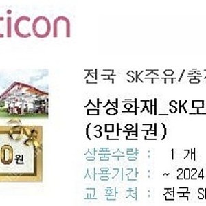 SK 모바일 주유권 3만 (27,500,~7/26)