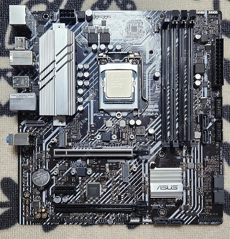 i7 10700f CPU, B560M-A 보드, RTX3070ti, 800W 파워 일괄