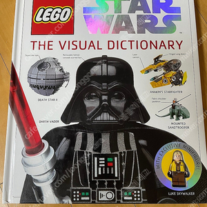 레고(LEGO) DK출판 스타워즈 Star Wars The Visual Dictionary(루크스카이워커 메달 미니피규어) 미사용 판매합니다.