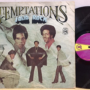 LP ; temptations 템프테이션 엘피 음반 6장 판매 solid rock 소울 펑크 soul funk