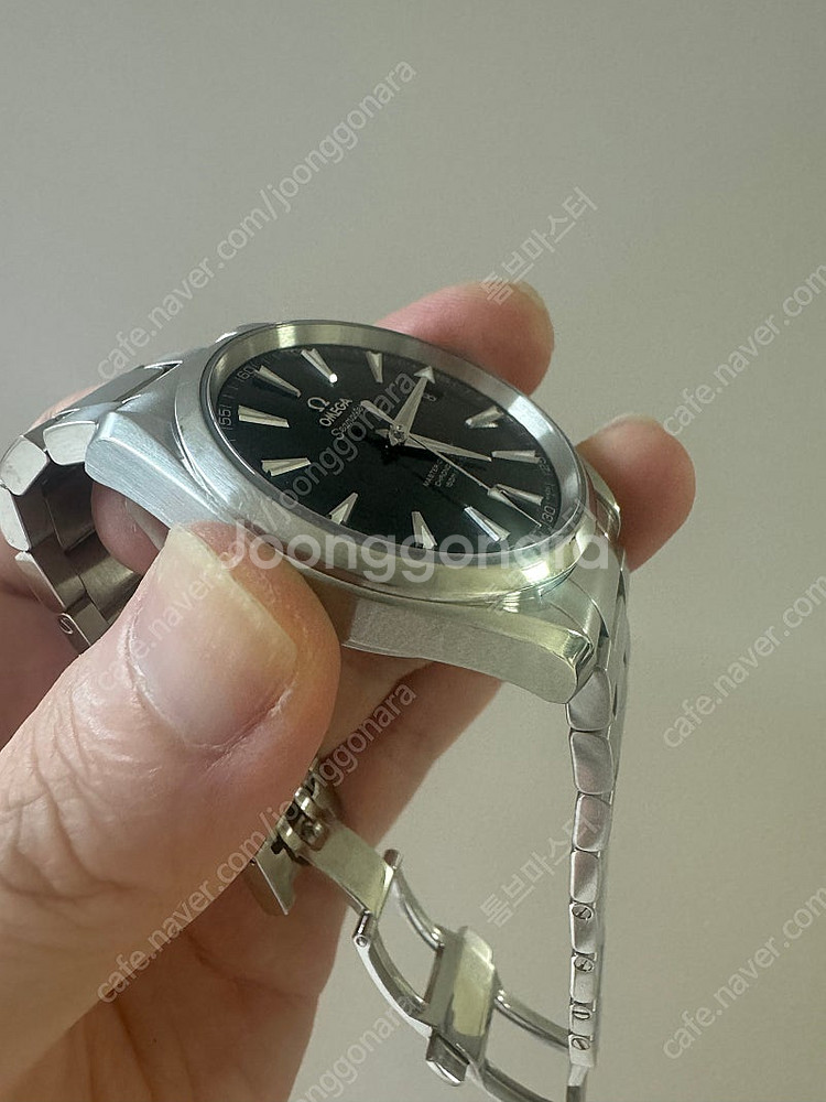 오메가 아쿠아테라 청판 41.5mm--3