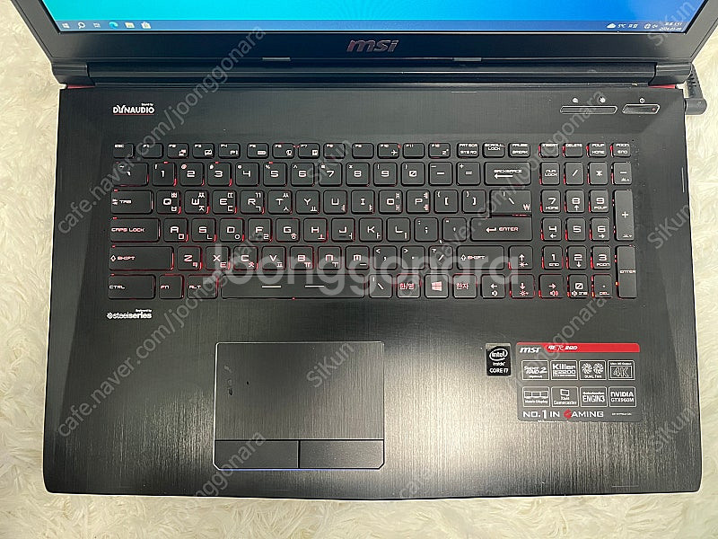 [판매] MSI GE72 2QD 17인치 게이밍노트북--3