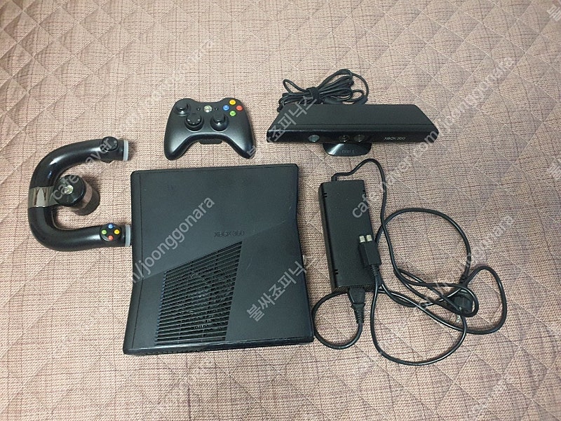 xbox 360s 1tb, 키넥트, 무선 휠