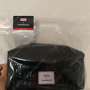 스타벅스 헌터 투웨이 파우치 블랙 미개봉 새상품 판매 혹은 우산 교환