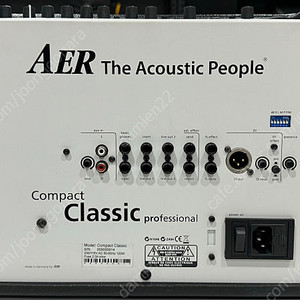 어쿠스틱 기타엠프 AER Compact Classic Pro 팝니다