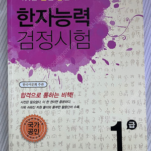 한자능력검정시험 1급