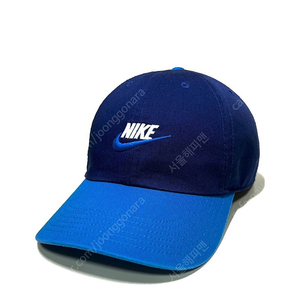 나이키 레어 클래식 투톤 네이비/스카이블루 빈티지 봄 여름 볼캡 모자 (남녀공용)