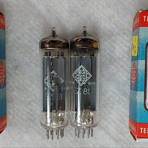 Telefunken/Valvo 텔레푼켄 EZ81(6CA4) 빅링 NOS NIB 메치페어 판매.