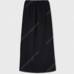 [새상품] lfm 플리츠 스커트 Accord Crease Skirt / Black